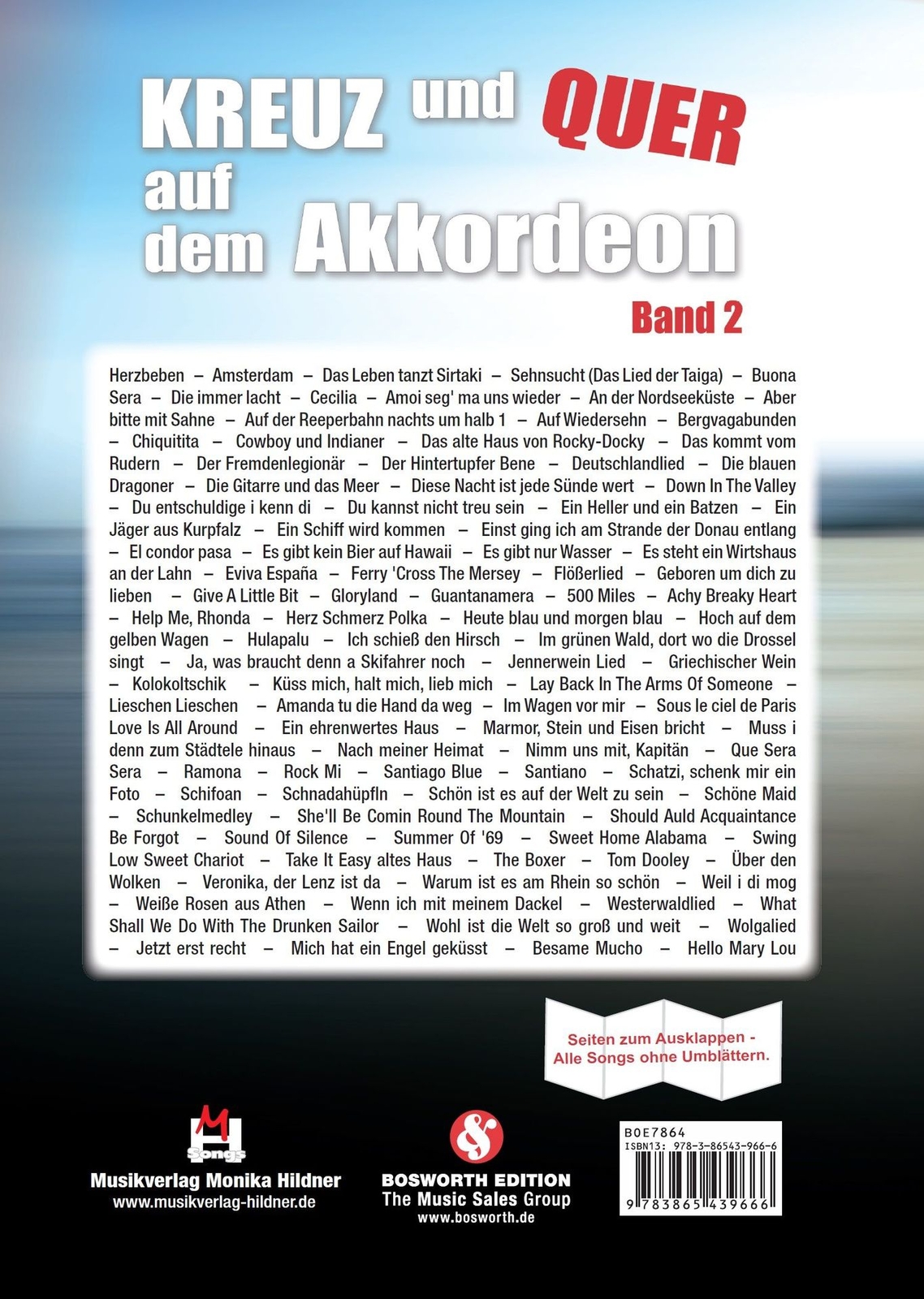 Thumbnail - Noten Kreuz Und Quer Auf Dem Akkordeon 2 Bosworth Boe 7864