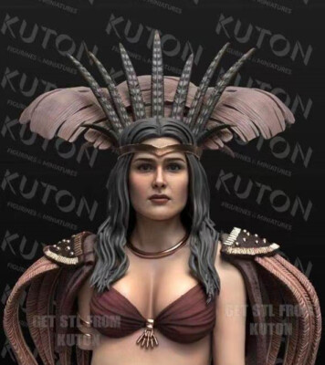 Runway Girl full resin doll 1/24 scale 75mm model kit unassembled and unpainted