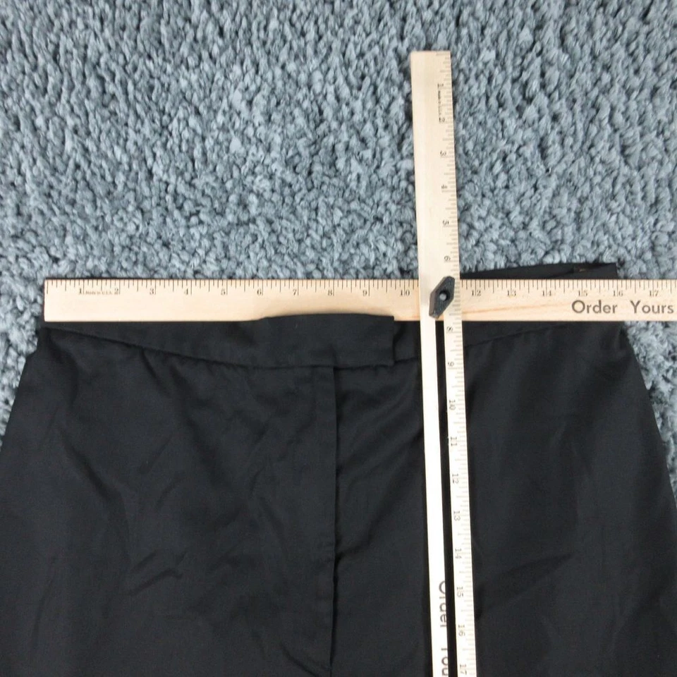 Pantalones Zanella Mujer 14 Negro Loro Piana Super 130 Lana 32x30* Foto 3 de 4