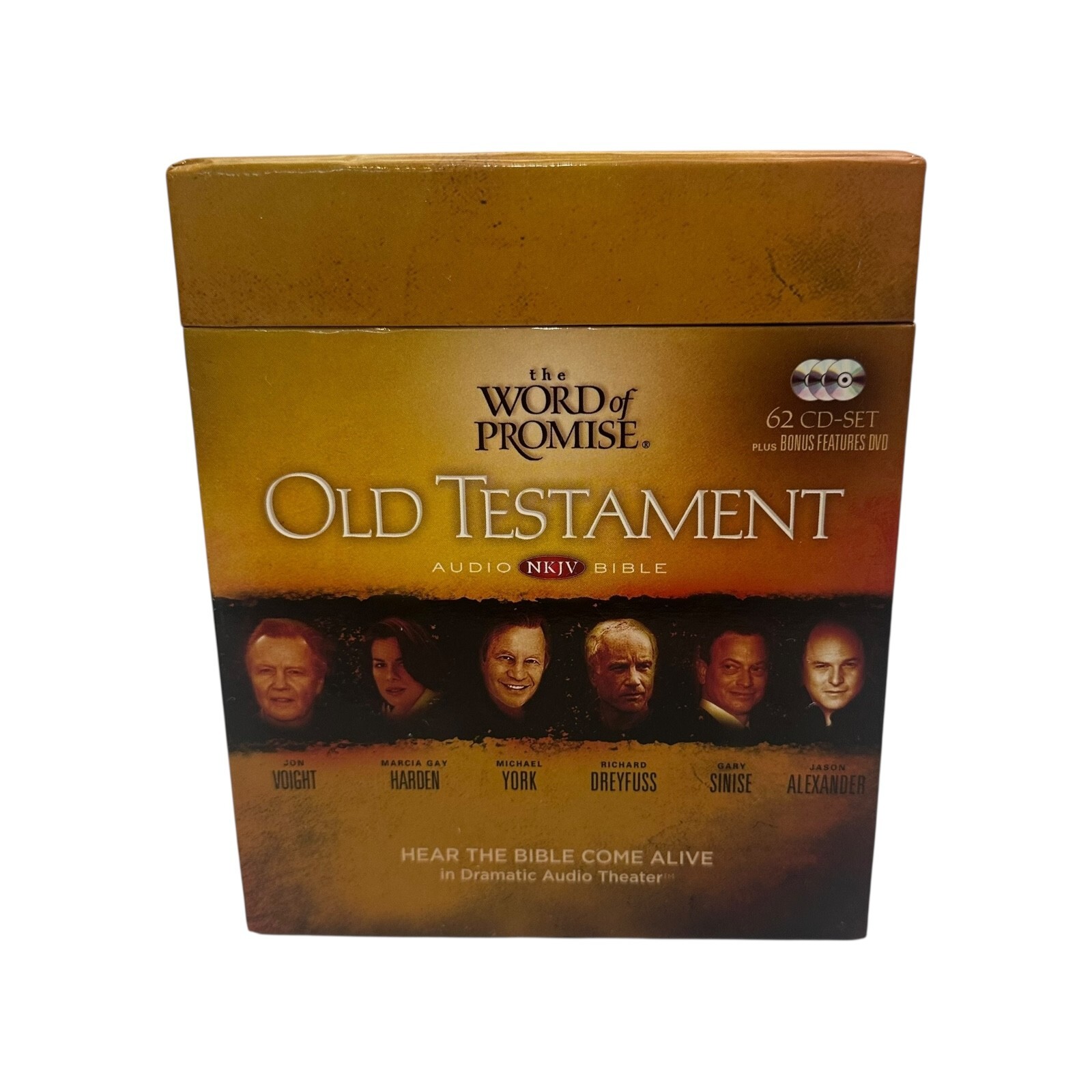 Word of Promise Old Testament Audio Bible 62 CDs + Bonus DVD