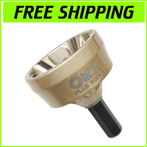 Versatile Deburring Drill Bit for Metals - Fits 13mm to 35mm with Safety Design