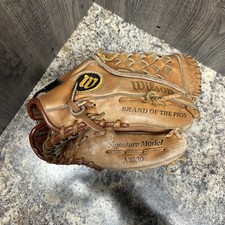 Vintage Wilson George Brett Signature Model A2330 12" Baseball Glove Mitt RHT