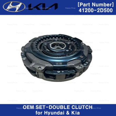 412002D500 Genuine OEM SET-DOUBLE CLUTCH For Hyundai Elantra Kia Sportage  Seltos