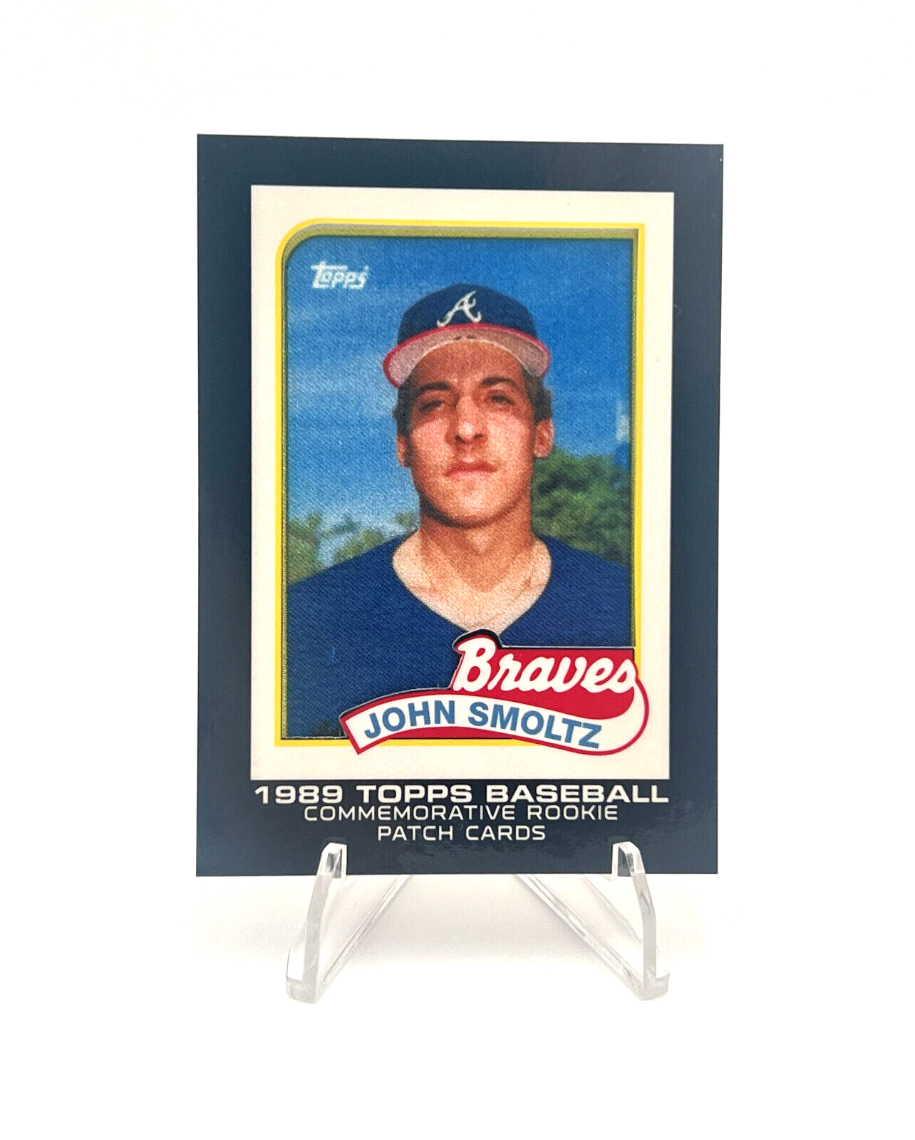 2014 Topps - John Smoltz - 1989 Commemorative Rookie Patch - Atlanta Braves