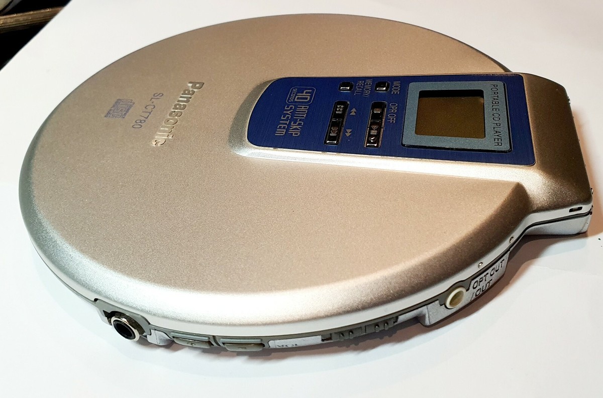 Panasonic SL-CT780 Portable CD Player World Slimmest Lightest CD