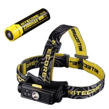 Nitecore HC90 Rechargeable XM-L2 Headlamp w/NL183 Rechargeable 18650 Battery