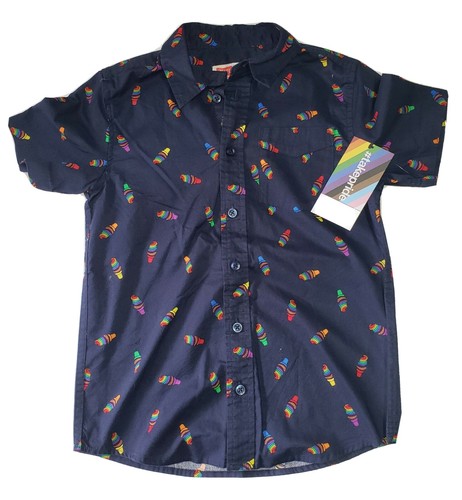 Take Pride Button Up Shirt Size extra 