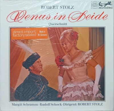 LP Vinyl Record - Robert Stolz - Venus in Seide Querschnitt SEALED Eurodisc