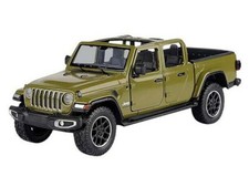 2021 Jeep Gladiator Overland Open Top Green 1:24 Model - Motormax 79367GRN-TS