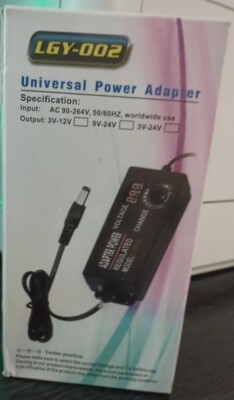 LGY-002 72W Adjustable Multi-function Universal AC Adapter with 15 Connectors