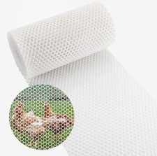 ABS Plastic Chicken Wire Mesh- 15.7  X 10ft Lightweight Long Life Non-Toxic