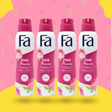 Fa Deodorant Spray Pink Passion 48H- 5.1 fl oz (4-Pack)