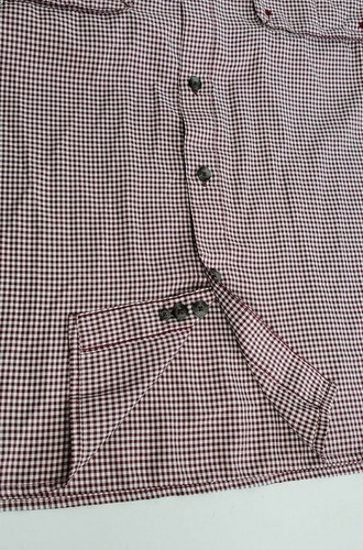Magellan Outdoors Fish Gear Angler Fit Mag Wick Button Shirt Men's Large Check - Picture 6 of 12