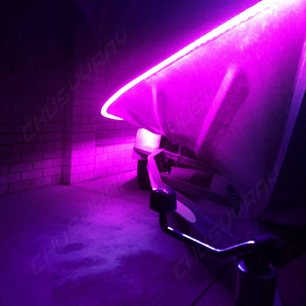 PURPLE LED Boat Light Deck Waterproof Bow Trailer Pontoon Lights