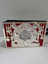 Lenox Our Family Christmas Photo Album Silver Plate For 4"x6" Photos