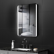 LED Bathroom Mirror 700x500mm with Anti-fog Demister/Touch/Illuminated Light NEW