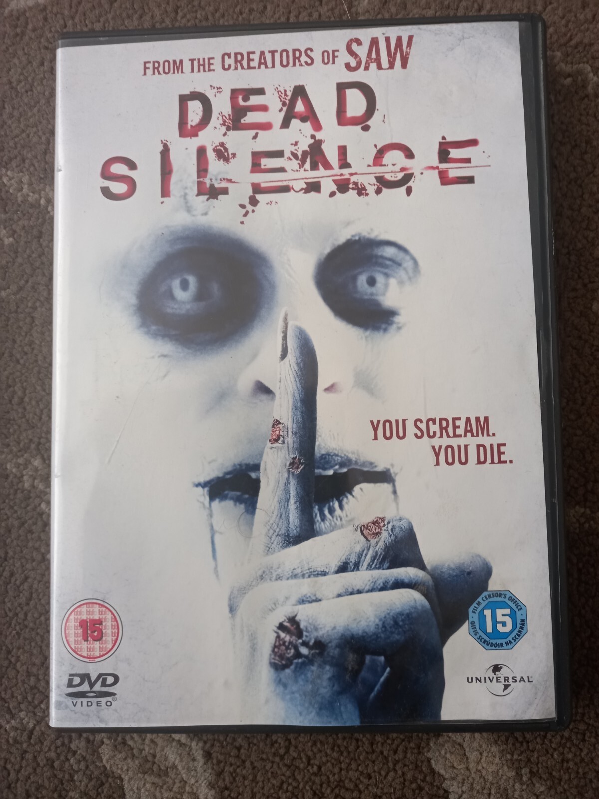 DEAD SILENCE DVD HORROR FROM CREATOR OF SAW