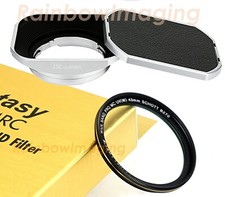 JJC LH-JXF35SII Silver Hood 43mm MRC Nano Filter 4 FUJINON LENS XF 35mm F2 R WR