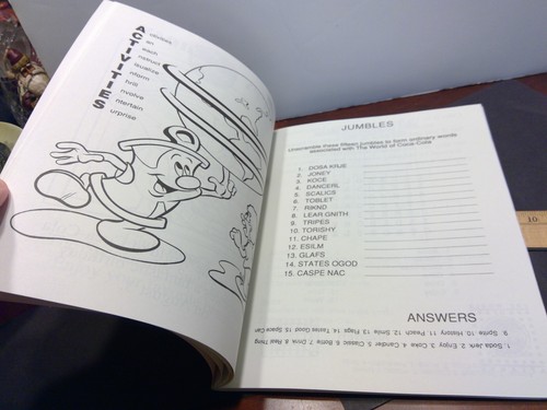 1993 The World of Coca Cola Activity Book - Imagen 6 de 6