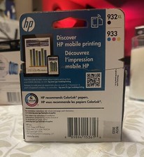 HP 932XL/933 N9H62FN Cyan/Black/Magenta/Yellow Ink Cartridge