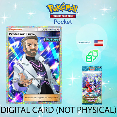 [DIGITAL] Pokemon TCG Pocket - Professor Turo Full Art Card (English)