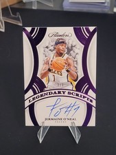 Jermaine O'Neal 2024-25 Flawless Amethyst Legendary Scripts 3/3 On Card Auto 🔥