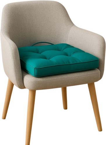 Booster Cushion Seat Pad 45x45x10cm Thick Orthopaedic Armchair Chair Seat Pad UK - Picture 38 of 43