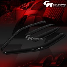 Smoked Window Visor Rain Guard Vent Shade For 1993-1996 Mitsubishi Mirage Sedan