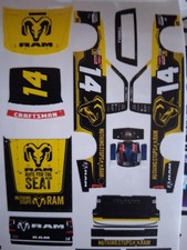 2026 Mini Tyrrell Dodge Ram Truck 1 /64 Peel Stick Decals