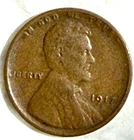 1917 D Lincoln Wheat Small Cent Uncirculated Bronze BN Color US Coin Hot Find