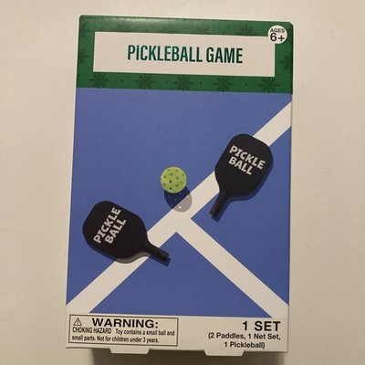 Festive Voice Pickleball Mini Table Desktop Game Set in Giftbox