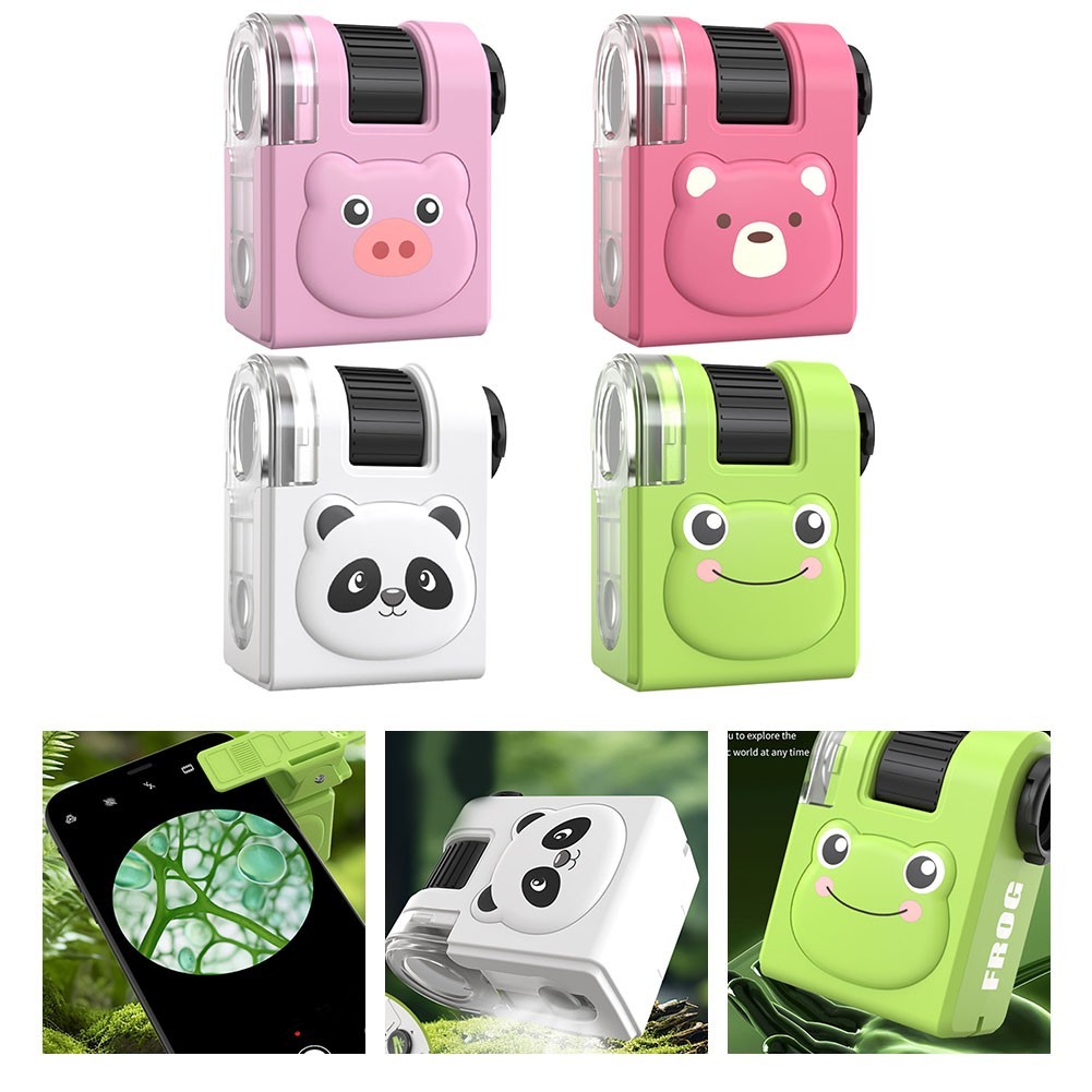 Keen Observers Microscopi per Illuminazione a LED Manuale per Giovani Studenti