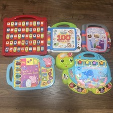 5 Electronic Educational Songbooks - VTech, Leapfrog, Battat, Fisher Price