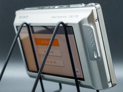 Sony Cyber-shot DSC-T70 8.1MP Digital Camera - Silver for sale