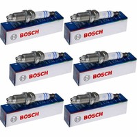 6X Bosch ZüNdkerze FüR VW Golf V 1K1 1.6 FSI 1.4 Touran 1T1 1T2 5M1 521 Audi