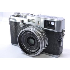 [　] Fujifilm FinePix X100 Siler Digital Camera with SD card