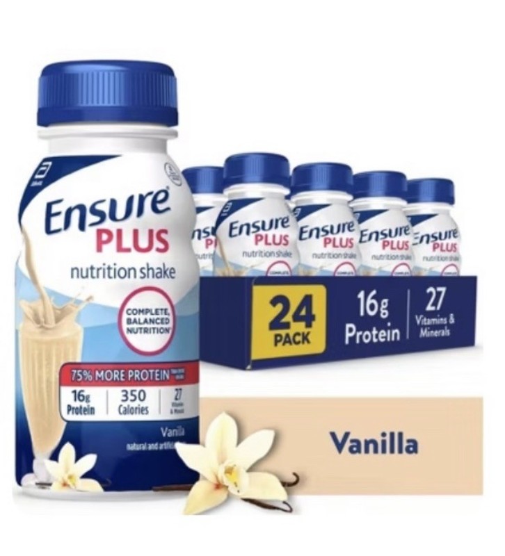 Ensure Plus vanilla 24 Pack  16g Protein Shake