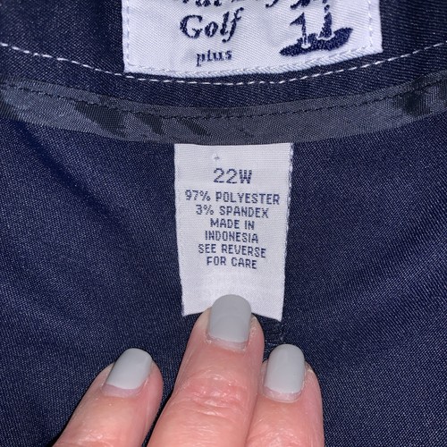 Coral Bay Women’s Golf Shorts In Navy 22W - Picture 8 of 10