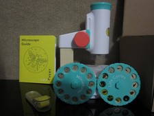 Lovevery Microscope STEM Detachable w/ 2 Slide Wheels The Connector Play Kit