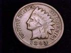 1893 Indian Head Cent,  Very Good Grade.