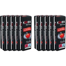 Kotex Maxi Night Time 10 Soft Quilted Sanitary Pads - Pack 10