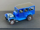 Vintage Hot Wheels Redline 1969 BLUE Classic ’31 Ford Woody - BP FRESH CONDITION