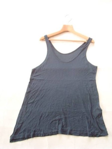 Yoji Yamamoto Y S Tank Top Size L Green Stylish Slim Fit Used