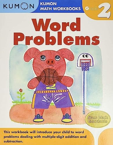 Grade 2 Word Problems (Kumon Math Workbooks), Kumon 9781934968406 New*.