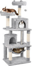 62.5Inches Cat Tree Cat Tower Cat Condo with Platform  Hammock, Scratching Post