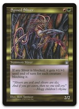 Spined Sliver (LP) Stronghold STH Magic MTG