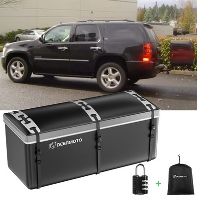For Chevrolet Tahoe 15 Cubic Trailer Hitch Luggage Cargo Box Carrier Storage Bag
