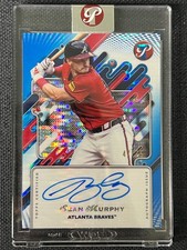 2025 Topps Pristine Blue Pulsar #PA-SM Sean Murphy Auto 47/75 Braves Sealed
