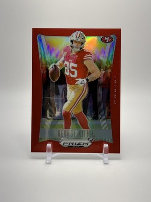 2024 Panini Prizm Deca - George Kittle #260 Red Prizm /199