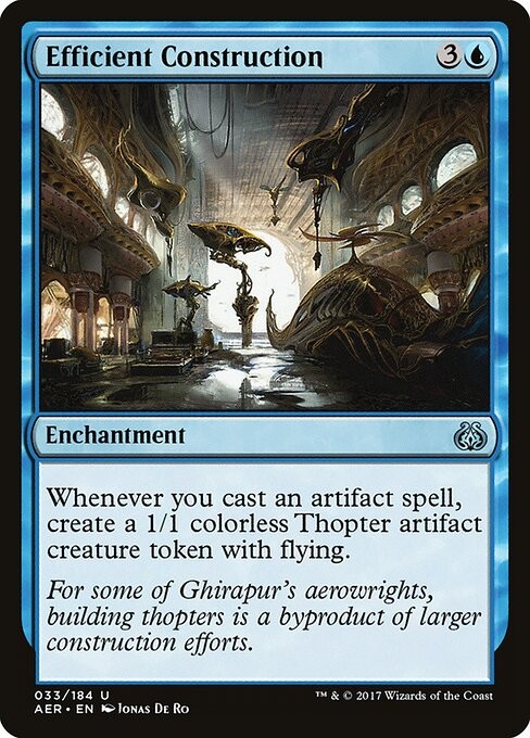 Efficient Construction NonFoil Aether Revolt 33 NM MTG